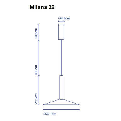 Marset Milana 32 sospensione