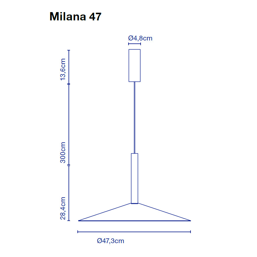 Marset Milana 47 sospensione