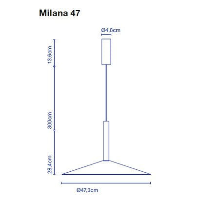 Marset Milana 47 sospensione