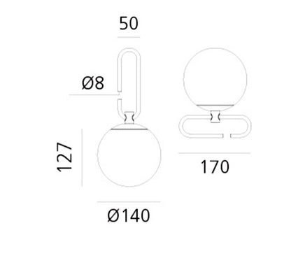 Artemide nh 1217 table