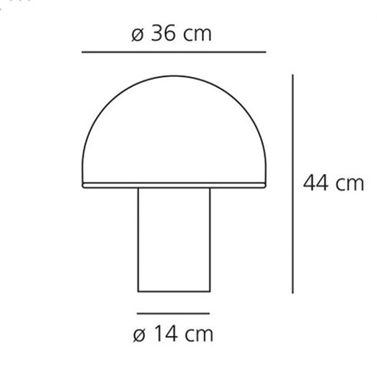 Artemide Onfale table