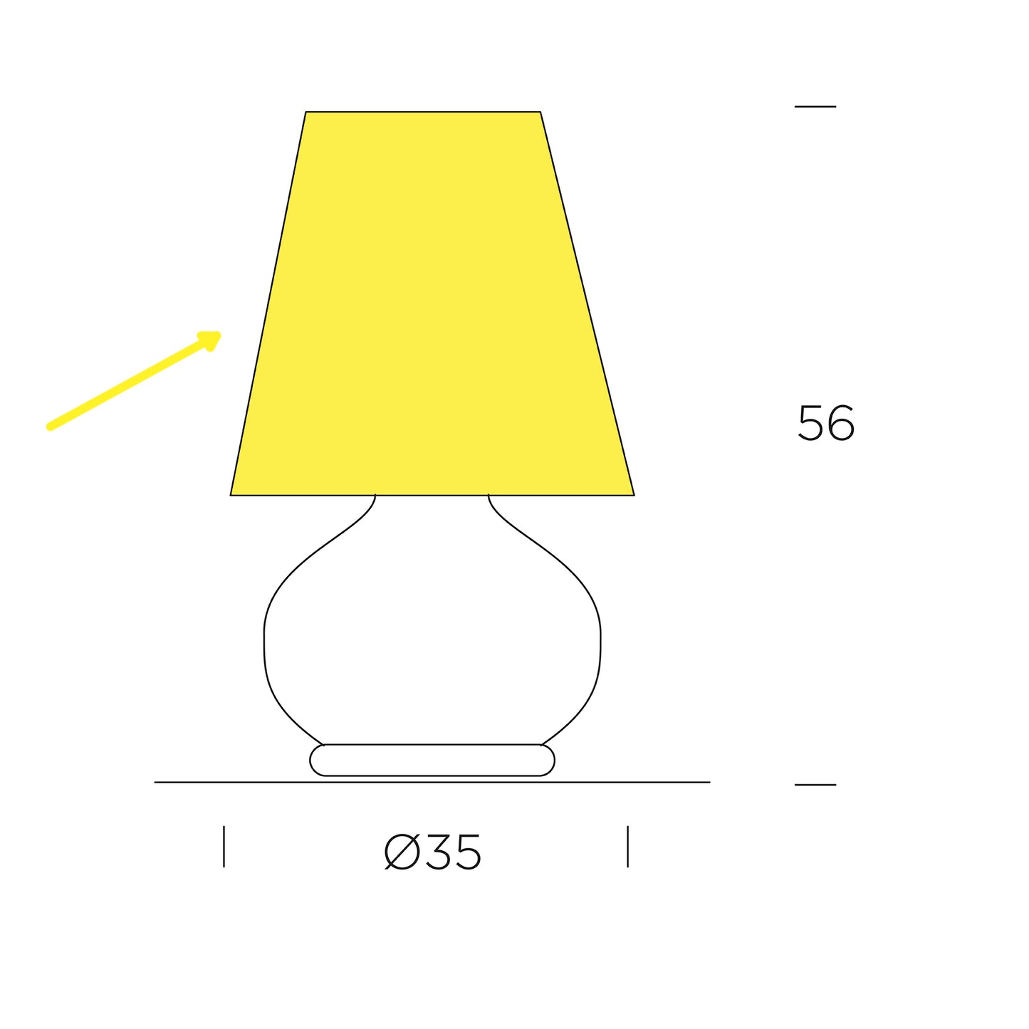 Leucos / Murano Due - Lampshade - Replacement glass upper diffuser