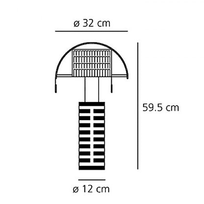 Artemide Shogun table