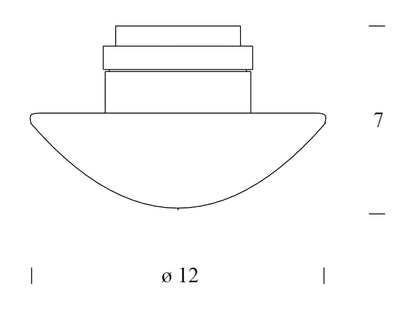 Fontana Arte Sillaba Parete/ Soffitto