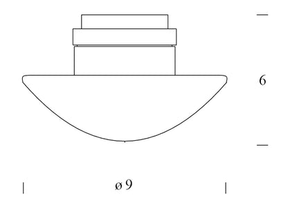 Fontana Arte Sillaba Parete/ Soffitto