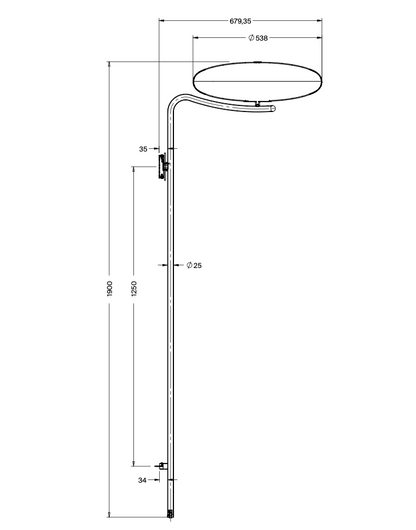 Astep Model 2065 Wall parete