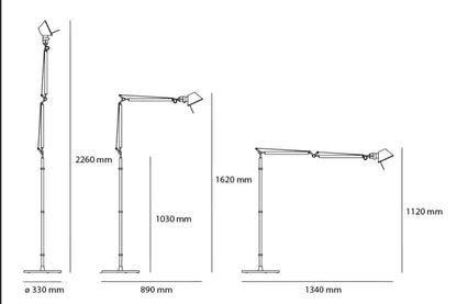 Artemide Tolomeo LED Terra