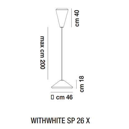 Vistosi WITHWHITE sospensione
