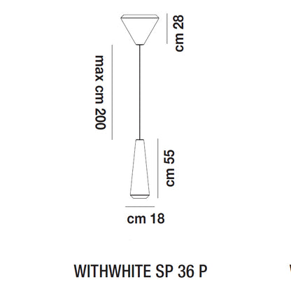 Vistosi WITHWHITE sospensione