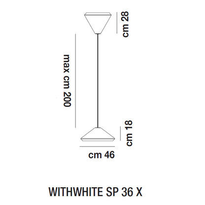 Vistosi WITHWHITE sospensione