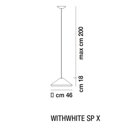 Vistosi WITHWHITE sospensione