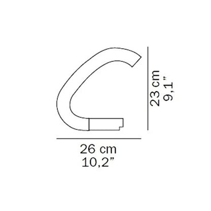 Oluce Acrilica 281 table