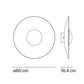Marset Ginger 60C parete/soffitto