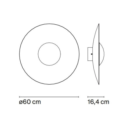 Marset Ginger 60C parete/soffitto