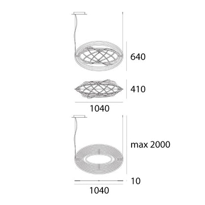 Artemide Copernico sospensione