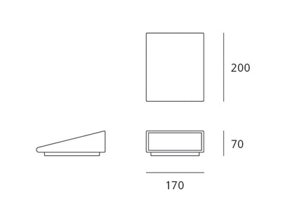 Artemide Cuneo Wall/Floor 