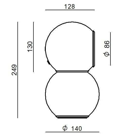 Stilnovo Gravitino 541 tavolo