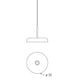 Lumen Center Zero S sospensione