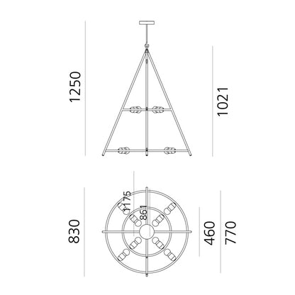 Artemide El Porís 80