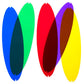 Luceplan Titania ricambio set di filtri colorati