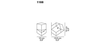 Oluce Astro 1188 parete / soffitto