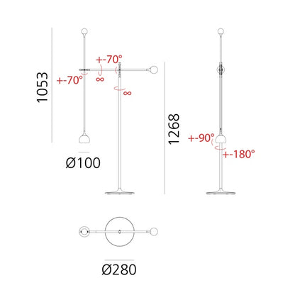 Artemide IXA Floor