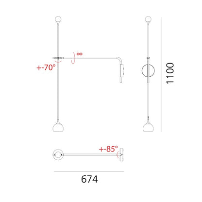 Artemide IXA Wall L