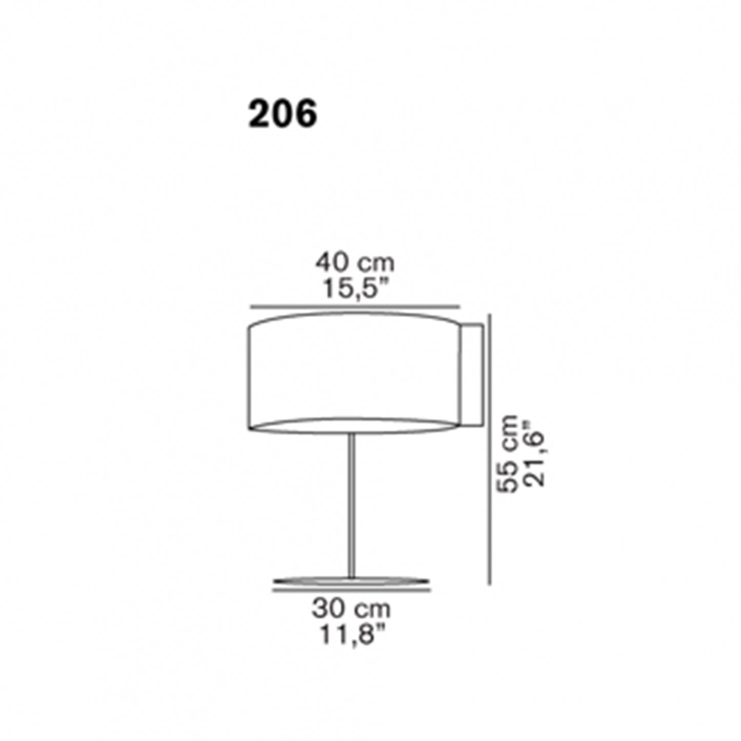 Oluce Switch 206 table