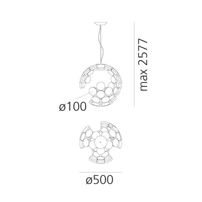 Artemide Scopas sospensione