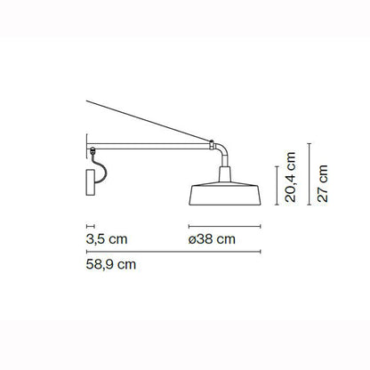 Marset Soho 38 LED wall 