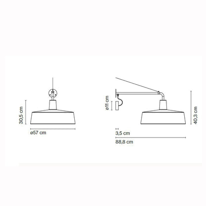 Marset Soho A LED parete