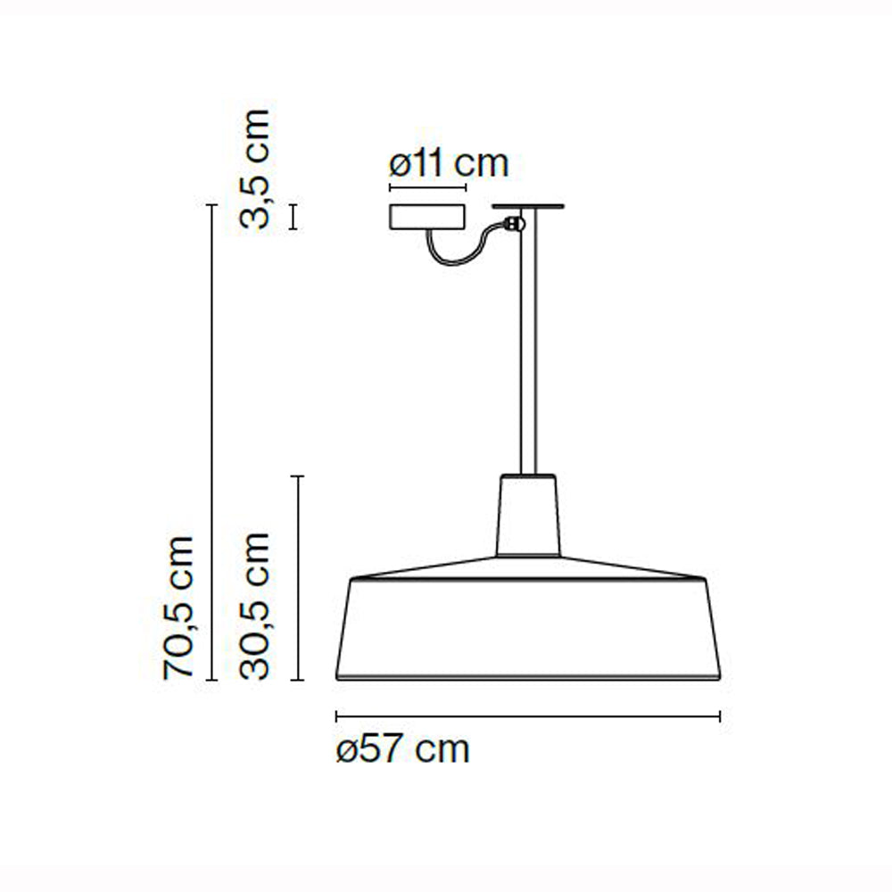 Marset Soho C Fixed Stem LED