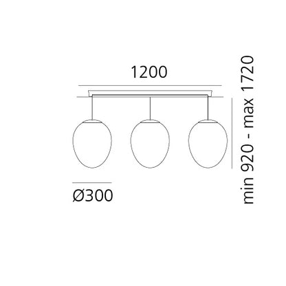 Artemide Stellar Nebula Cluster Linear