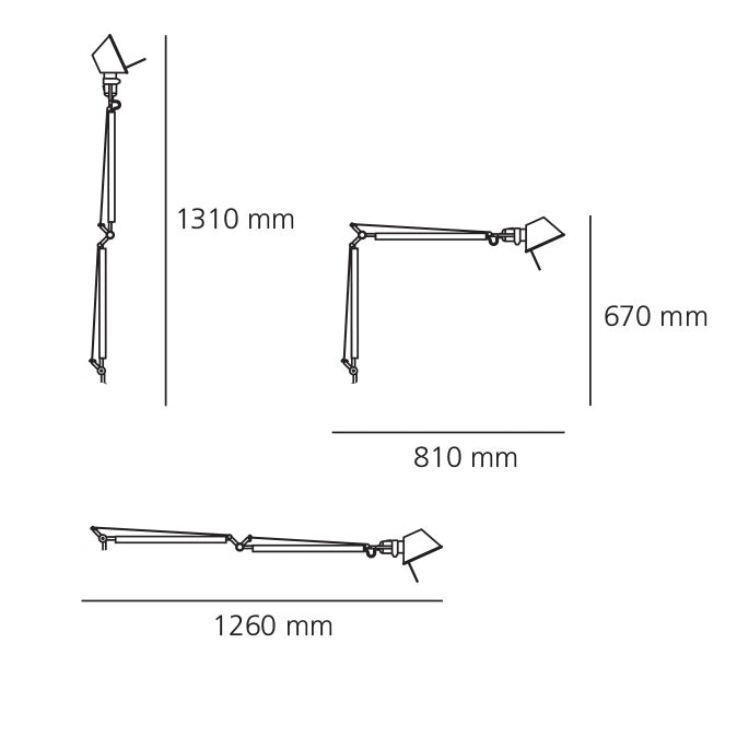 Artemide Tolomeo Solo Body